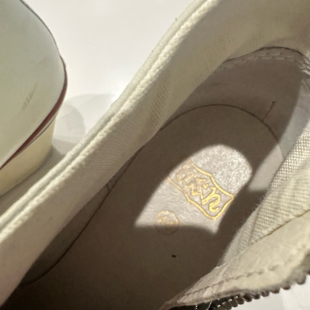 Ash Women's White High-Top Wedge Sneakers - Picture 5 of 9